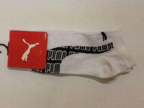 Puma Mens Single Form stripe Secret socks size 6-9 ***free shipping via SAPO (7days)